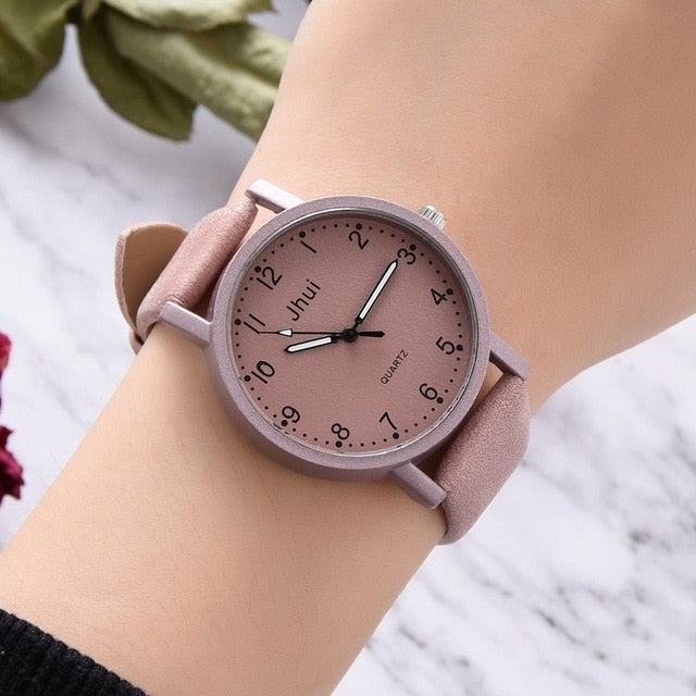 Top Brand Women's Watches Fashion Leather Wrist Watch Women Watches Ladies Watch Clock Gift zegarek damski Relojes Mujer 2019