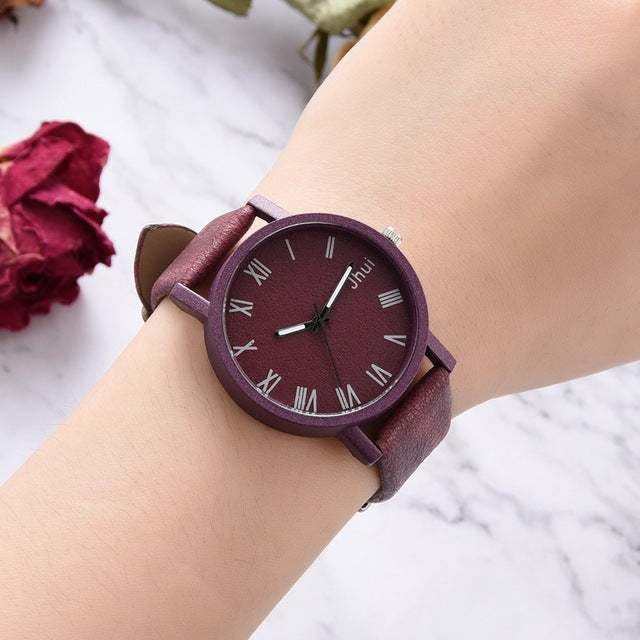 Top Brand Women's Watches Fashion Leather Wrist Watch Women Watches Ladies Watch Clock Gift zegarek damski Relojes Mujer 2019