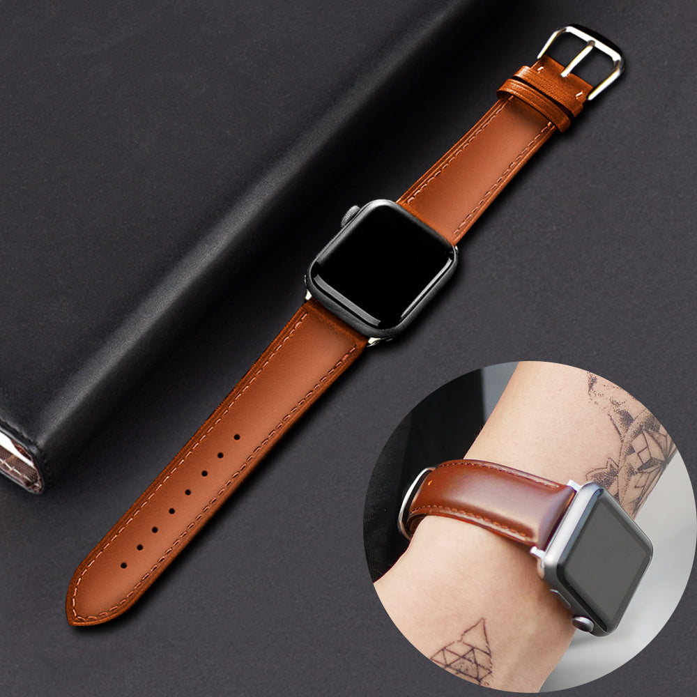 strap for apple watch band leather loop 42mm 38mm watchband correa apple iwatch 44mm 40mm 5/4/3/2/1 bracelet accessories