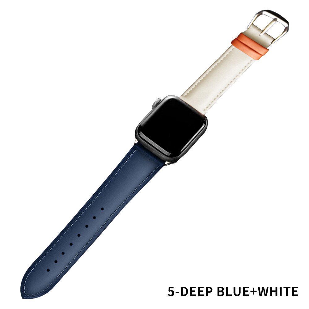 strap for apple watch band leather loop 42mm 38mm watchband correa apple iwatch 44mm 40mm 5/4/3/2/1 bracelet accessories