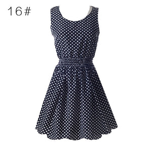 NEW Sexy Dress Women Chiffon Dress Sleeveless Sundress thin Vestidos Beach Floral Tank Mini Dresses Vestido 2019