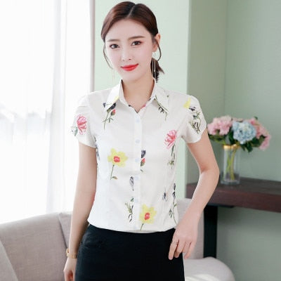 Oversized long sleeve chiffon blouse Women's office shirt casual tops pink blusas mujer de moda 2019 White blouses 5XL