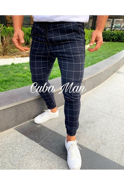 New trendy Fashion Mens Joggers Slim Fits Casual Pants Trousers Sweatpants Gym Suit Sport Gym Skinny Office Skinny Trousers