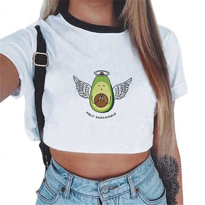 2018 Women Summer Crop Top Camis Strap Cropped Tank Top Camisole Ladies O-neck Short Sleeve Tees T Shirt Backless Female Shirt